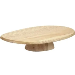 04 Low Dune Cake Stand, Natural