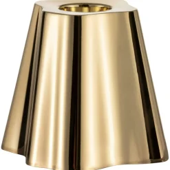Aalto Candlestick Brass, 5 cm