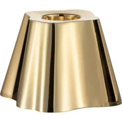 Aalto Candlestick Brass, 5 cm