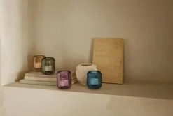 Acorn Candle Holder 2-pack, Stone