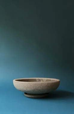 Ada Pot With Saucer Grey Ø40 cm