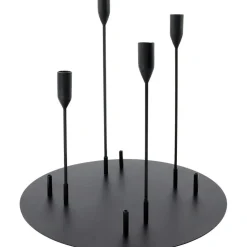Advent Candle Stand Ø40x38 cm, Black