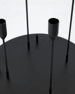 Advent Candle Stand Ø40x38 cm, Black