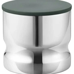 Alfredo Storage Jar 50 cl, Stainless Steel / Green