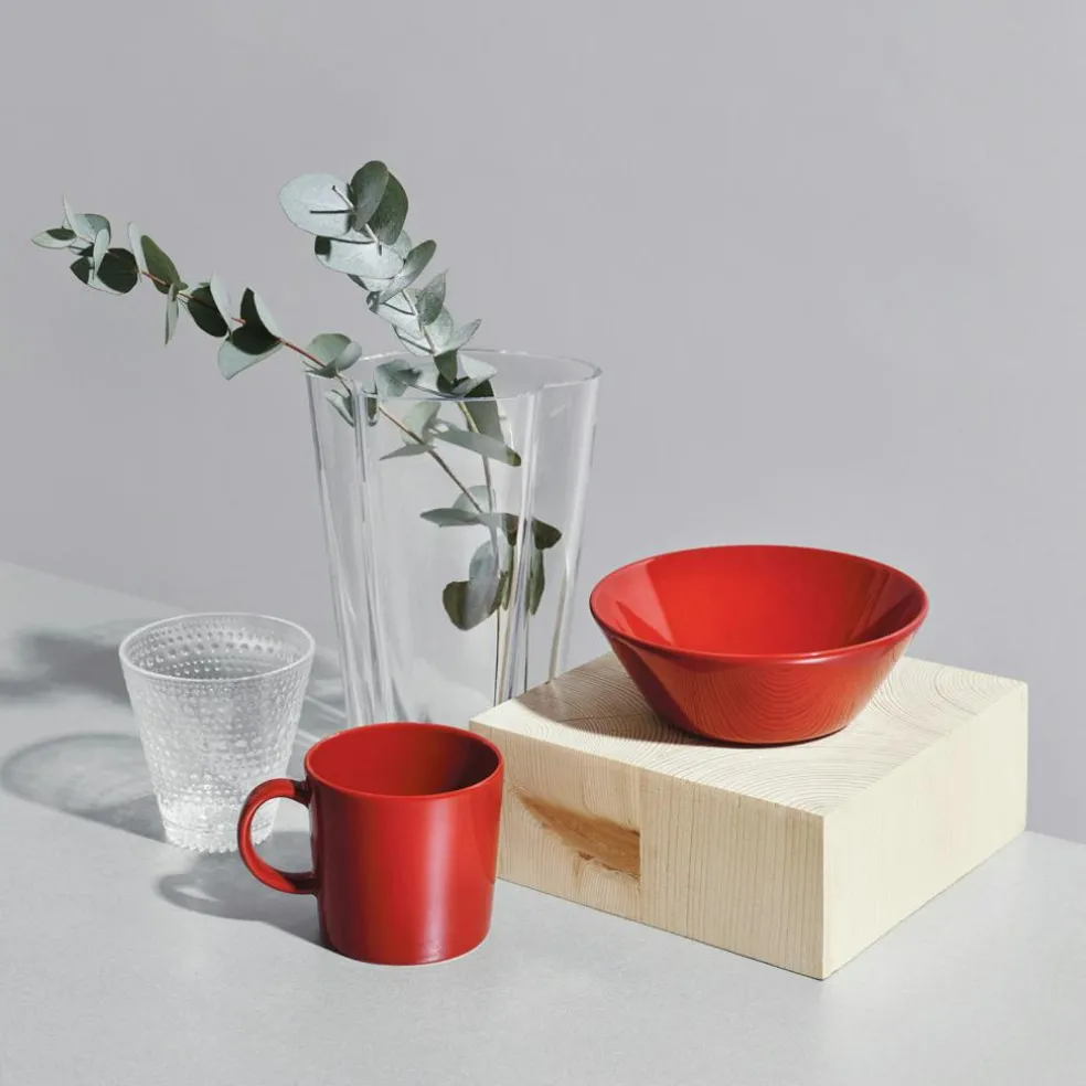 Alvar Aalto Vase 22 cm, Clear