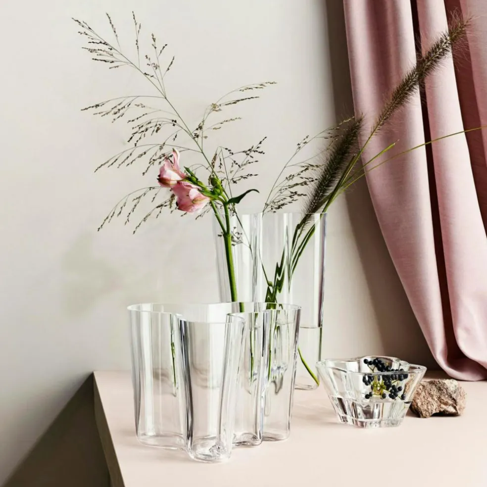 Alvar Aalto Vase Gift Set Clear