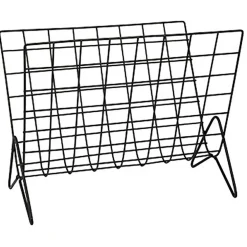 Aneby newspaper stand Black Forging wire