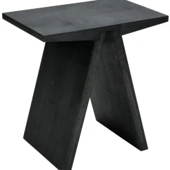 Angle Taburet Stool, Black
