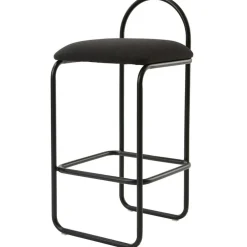 Angui Bar Stool H82.5 cm, Dusty Blue