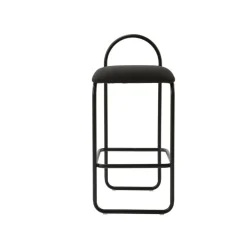 Angui Bar Stool H82.5 cm, Dusty Blue