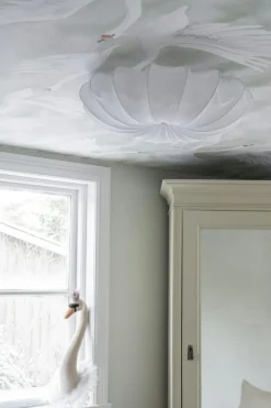 Anna 60 Ceiling Lamp Linen, Natural