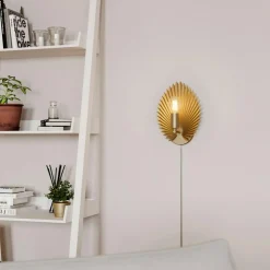 Aruba Wall Lamp, Matte gold