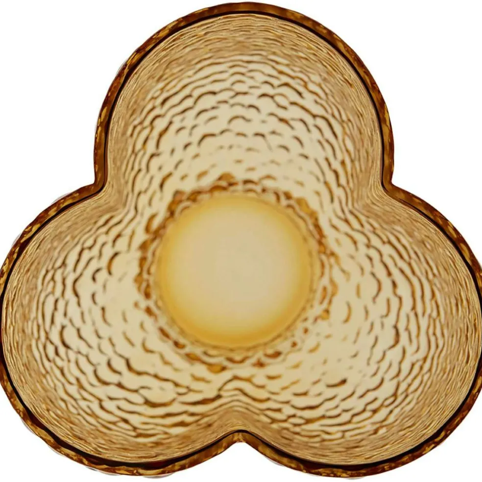 ARURA trio vase AmberL13,5xW11,9xH18 CM