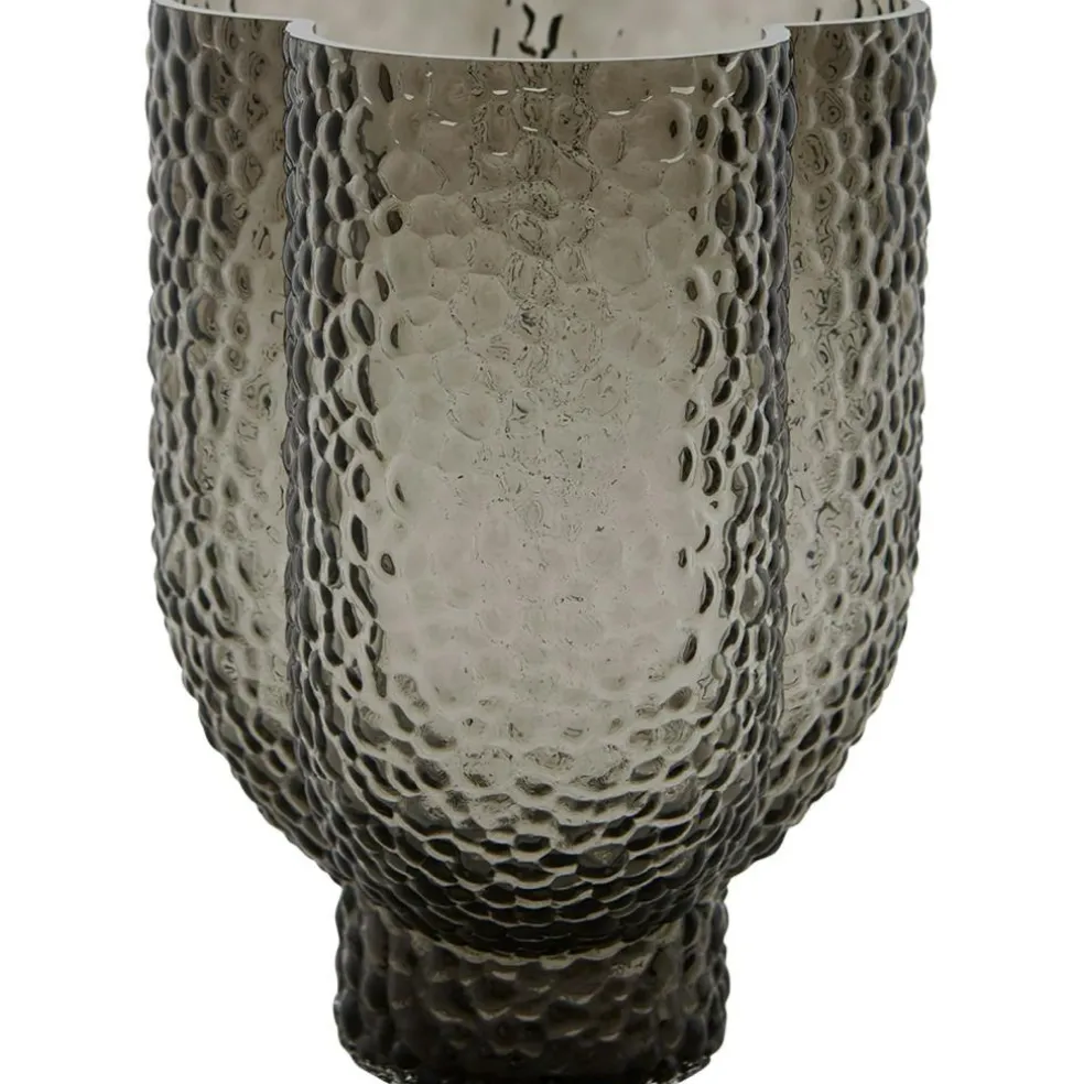 ARURA trio vase Black,L18,5xW16,2xH25 CM