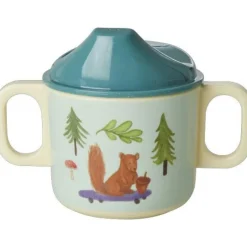 Baby Cup Melamine 25 cl, Blue Happy Forest