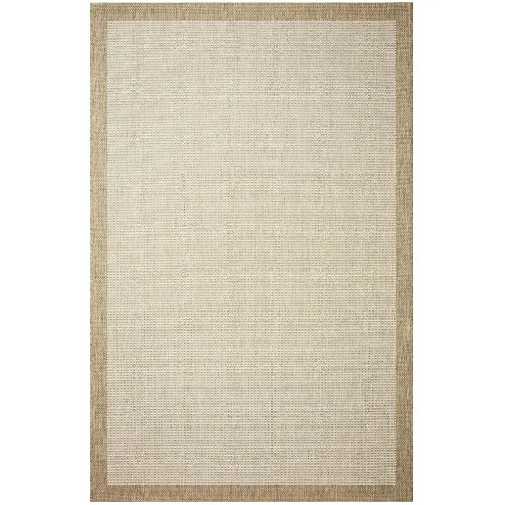 Bahar Outdoor Rug Beige/Off-white, 80x250 cm