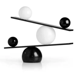 Balance Table Lamp, Brass