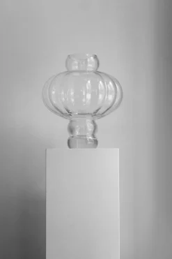 Balloon 03 Vase 40 cm, Clear