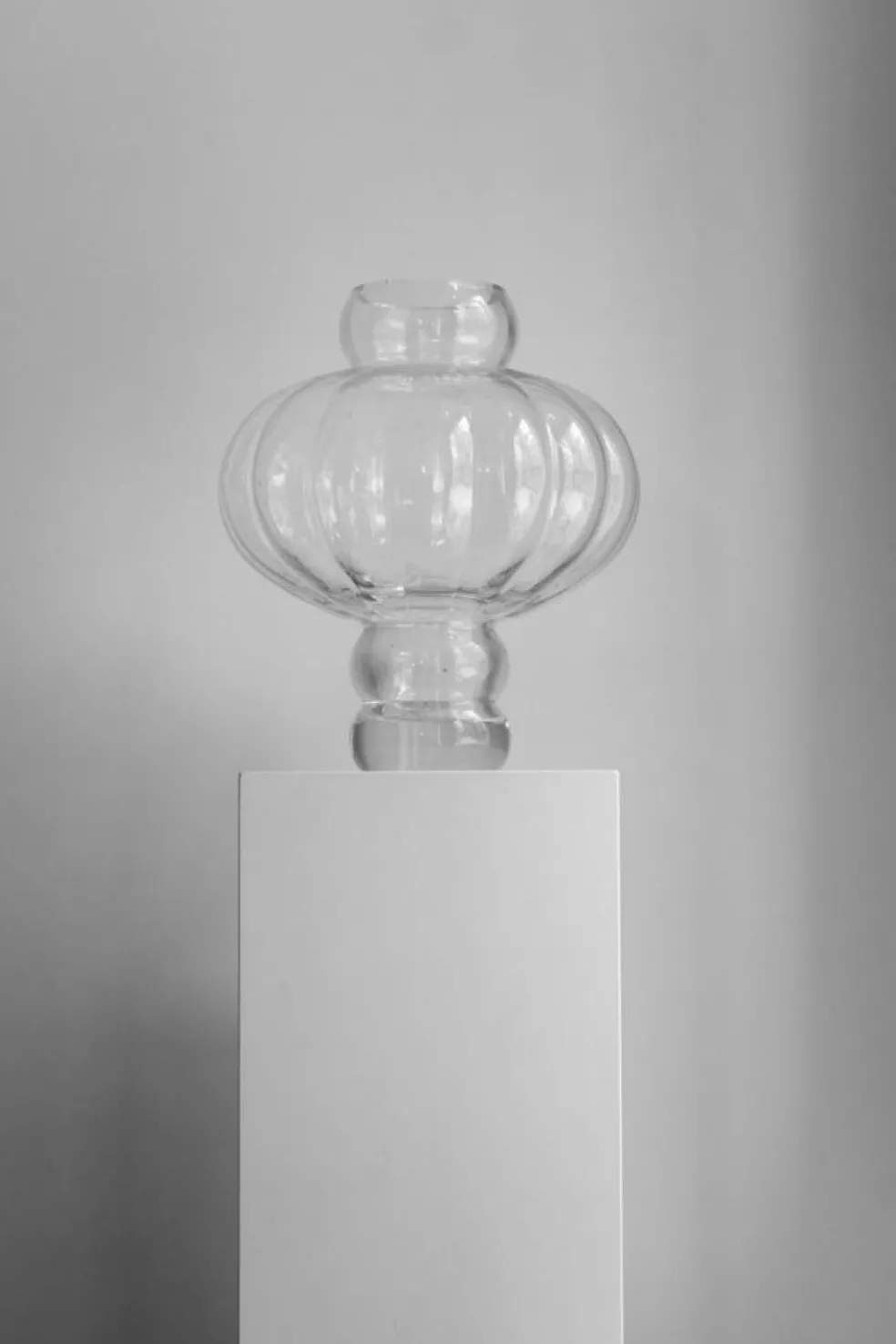Balloon 03 Vase 40 cm, Clear