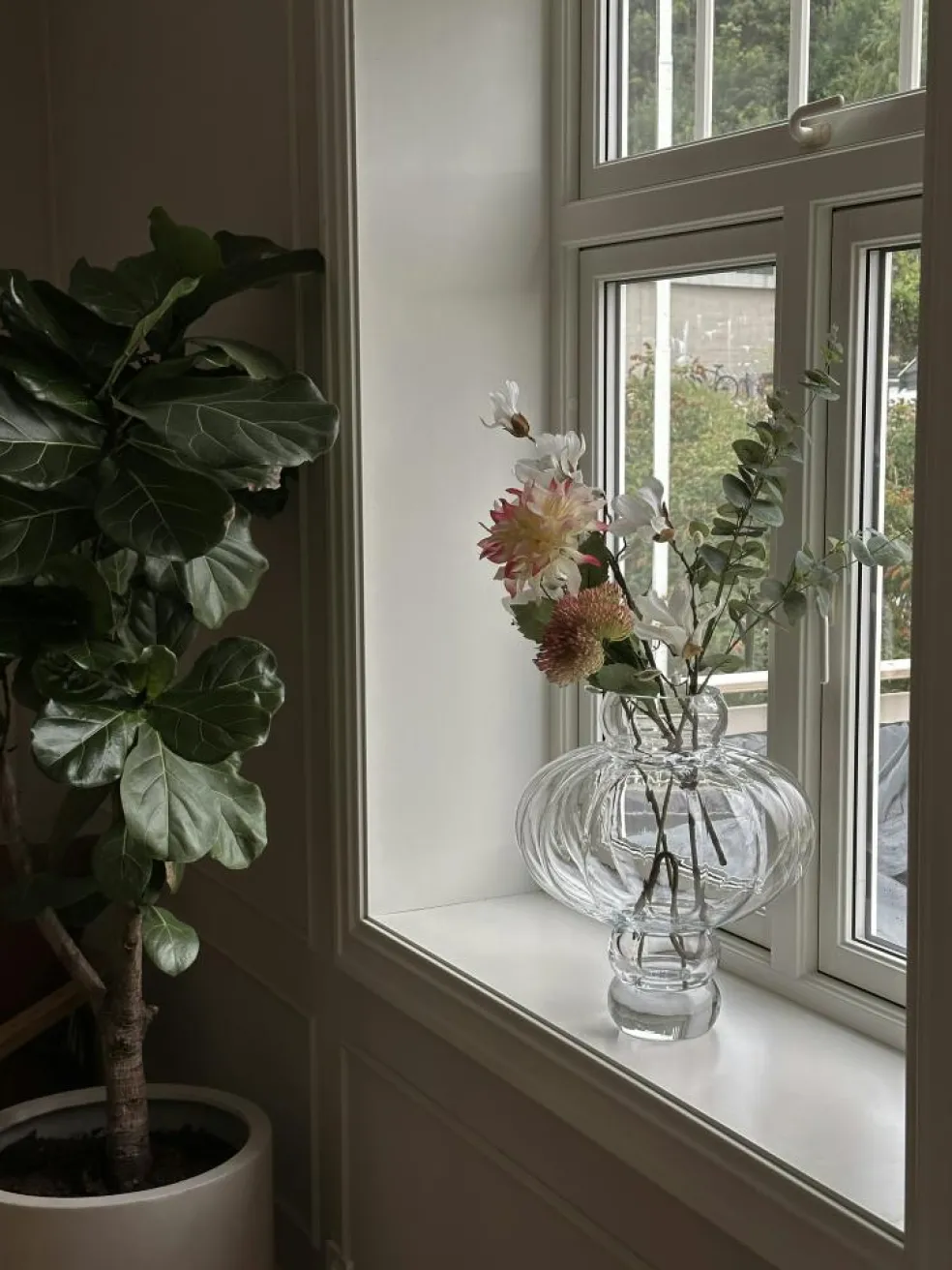 Balloon 03 Vase 40 cm, Clear