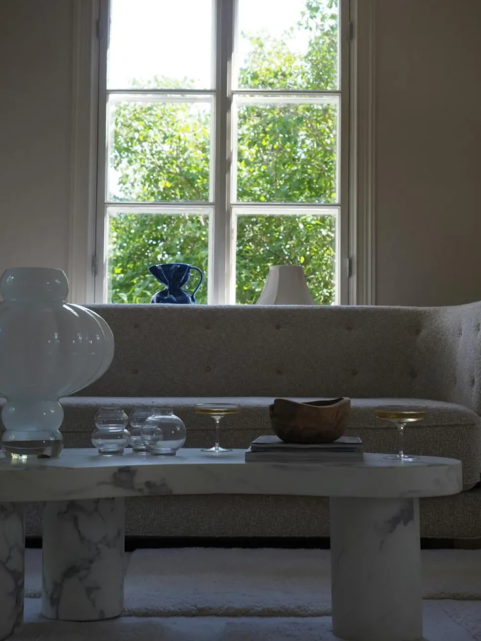 Balloon 03 Vase 40 cm, Clear