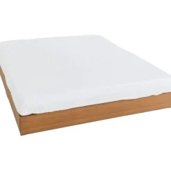 Bamboo Fitted Sheet 90x200 cm, White