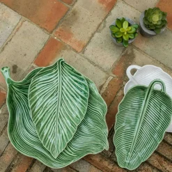 Banana Leaf Bowl, 14,5x26,5 cm