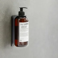 Base Soap Pump Holder, Matte Brushed Stainless steel