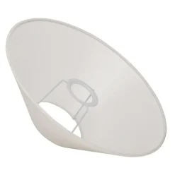 Basic Flat Lampshade White, 42 cm