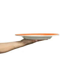 Basic Plate 28 cm, Plum