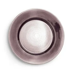 Basic Plate 28 cm, Plum