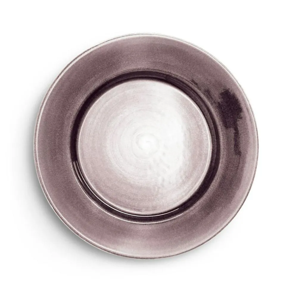 Basic Plate 28 cm, Plum