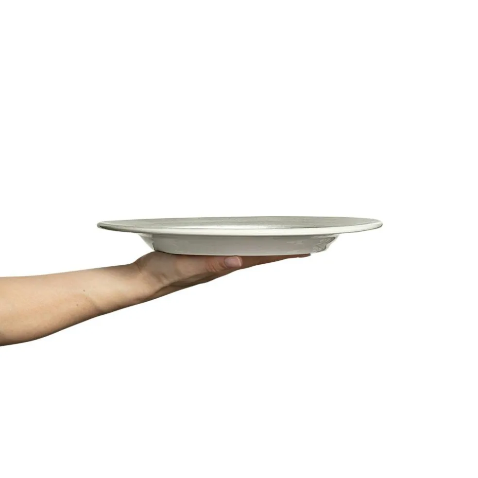 Basic Plate 28 cm, Plum