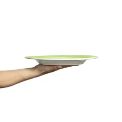 Basic Plate 28 cm, Plum