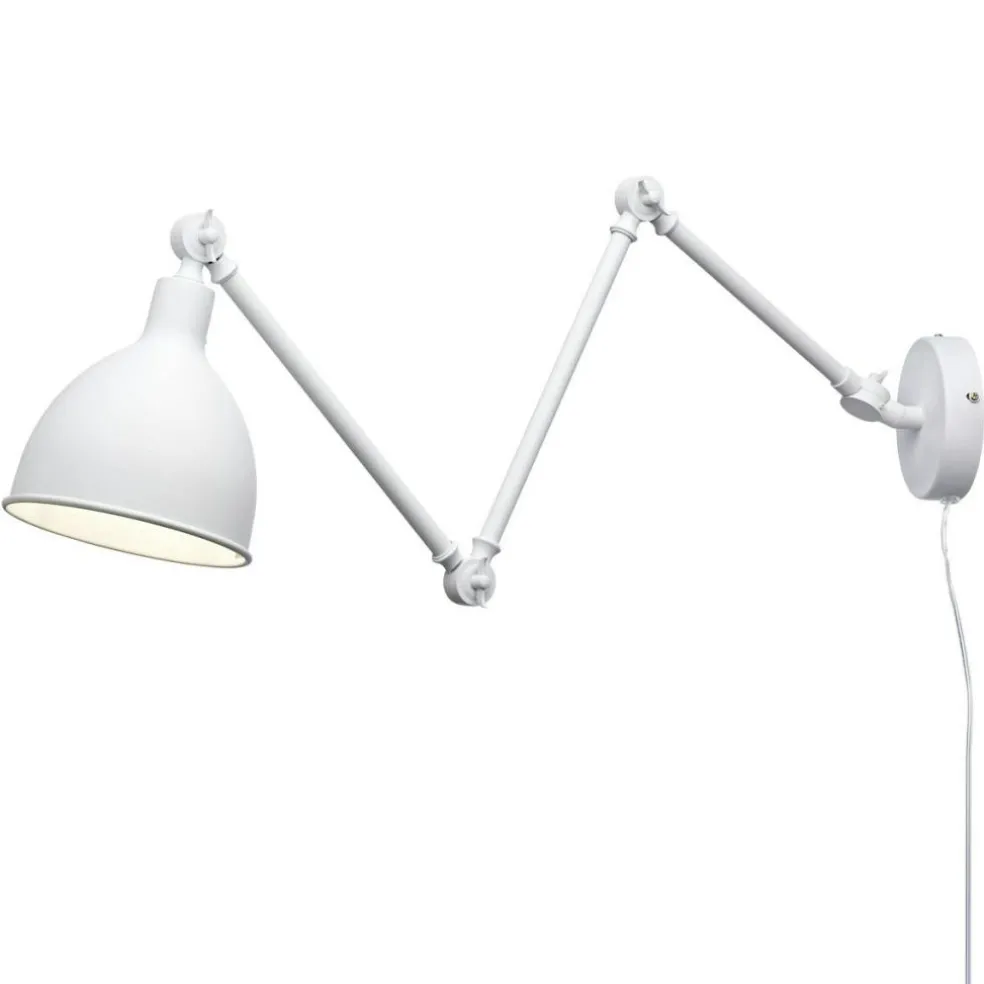 Bazar Wall Lamp Long Arm, Grey