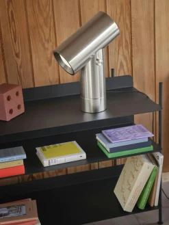 Beam Table Lamp 45 cm, Polished Aluminium