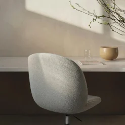 Beetle Swivel Chair Polypropylene, Black