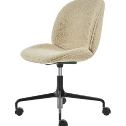 Beetle Swivel Chair Polypropylene, Black