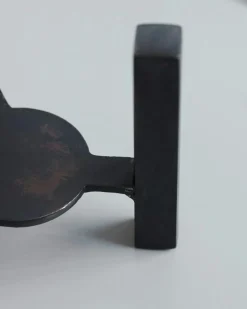 Bejo Candle Stand Antique Brown, 10x8x8 cm