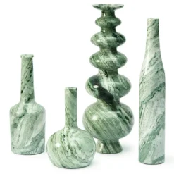 Bell Candle Holder, Dark Green
