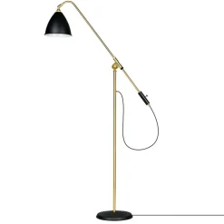Bestlite BL4 M Floor Lamp, Brass/Black