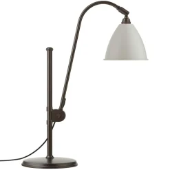 Bestlite BL1 Table Lamp, Black Brass/Classic White