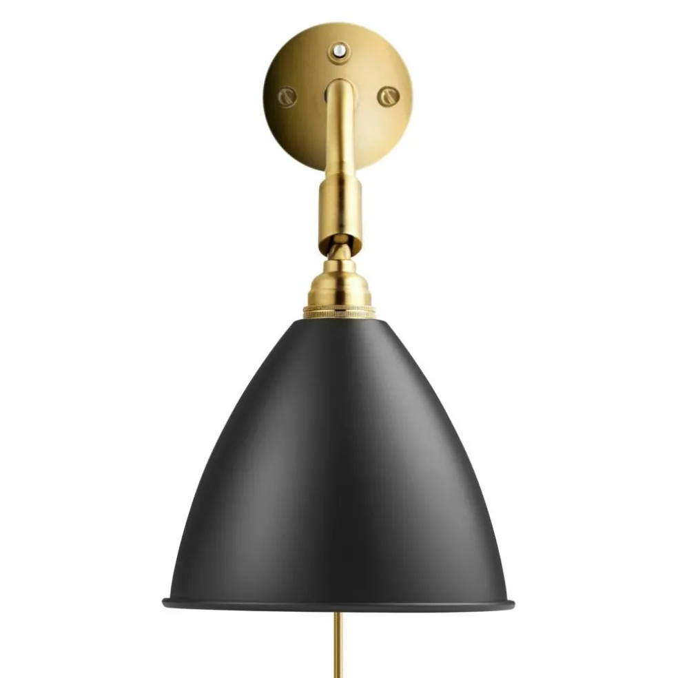 Bestlite BL7 Wall Lamp, Chrome / Black