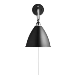 Bestlite BL7 Wall Lamp, Chrome / Black