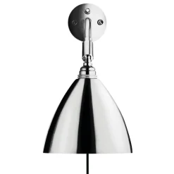 Bestlite BL7 Wall Lamp, Chrome / Black