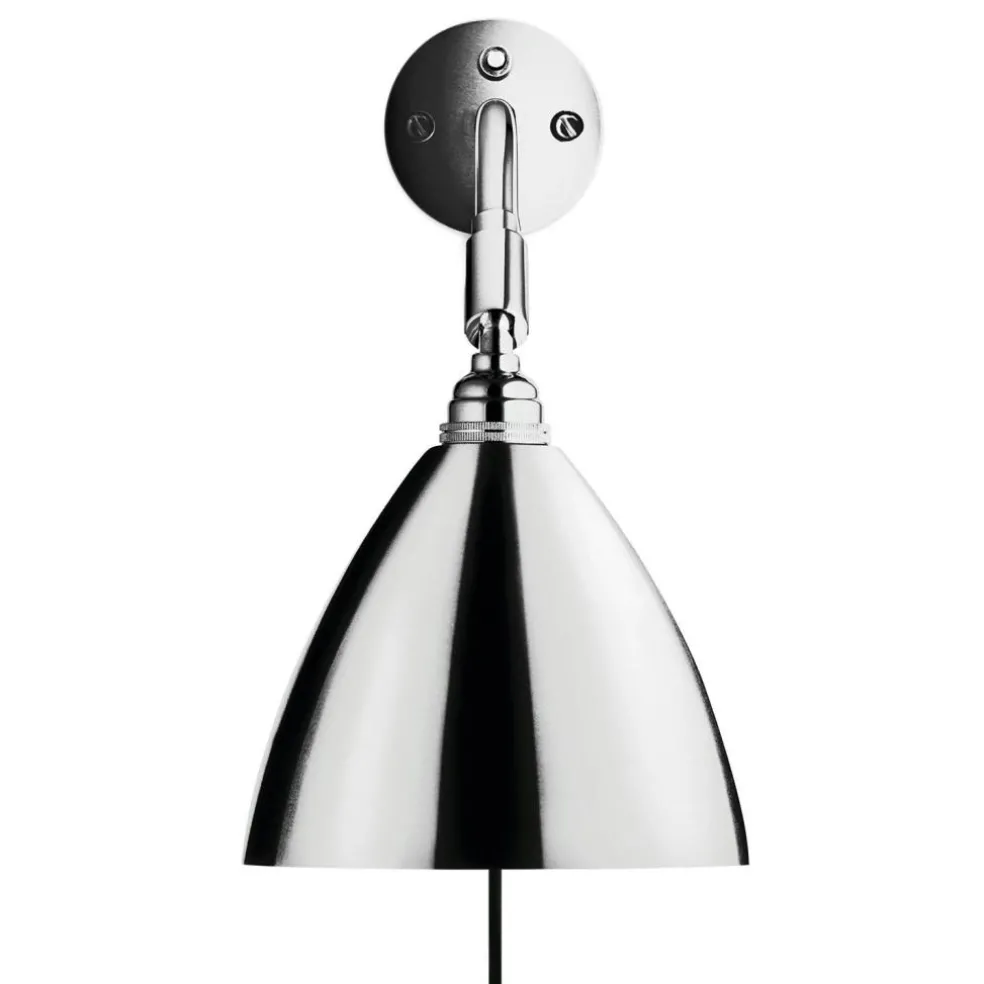 Bestlite BL7 Wall Lamp, Chrome / Black