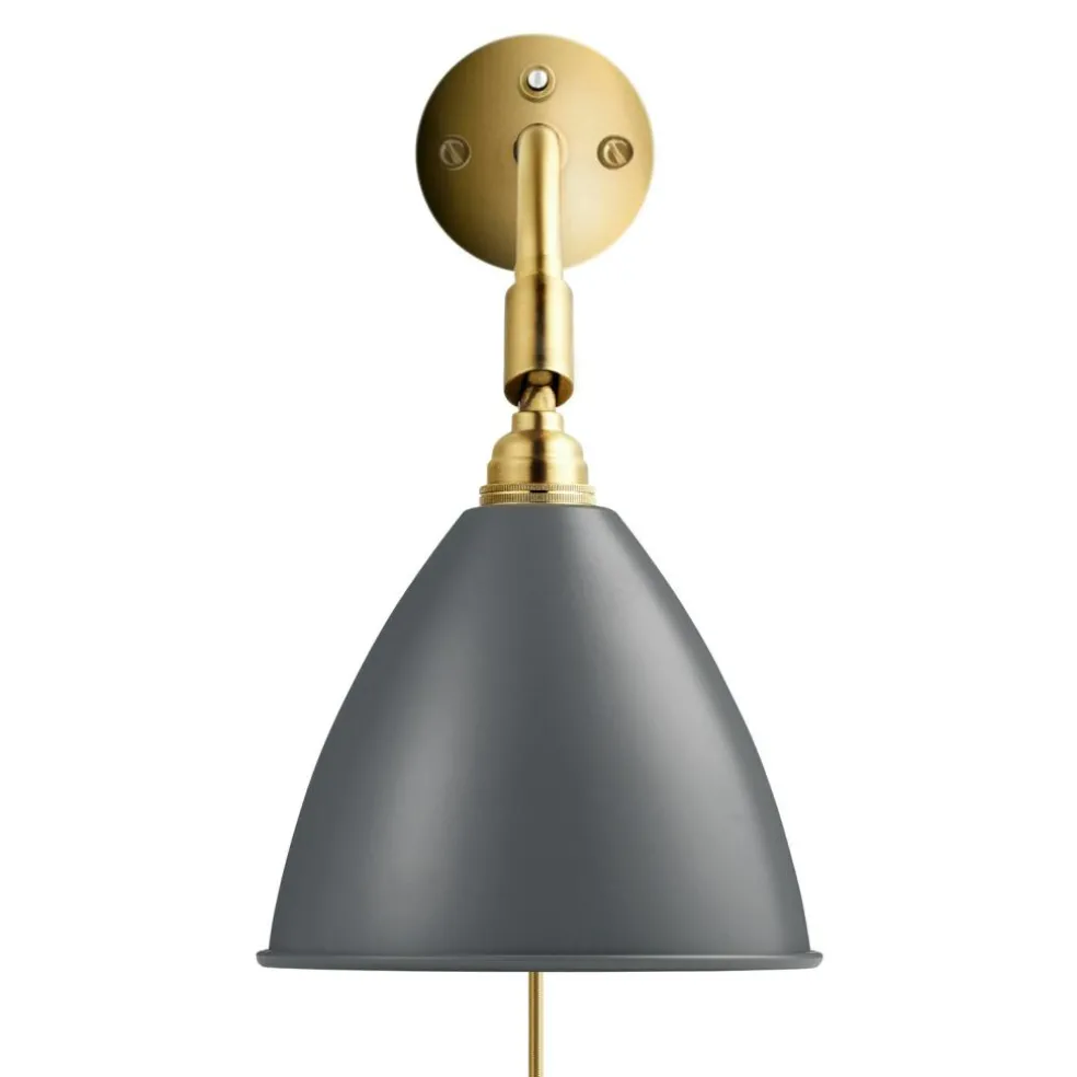 Bestlite BL7 Wall Lamp, Chrome / Black