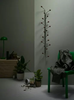 Bill Coat Rack Vertical, Black / Black