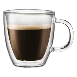 BISTRO Double wall Espresso Mug, 15 cl, 2-pcs