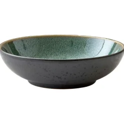 Bitz Pasta Plate 20 cm, Black/Green